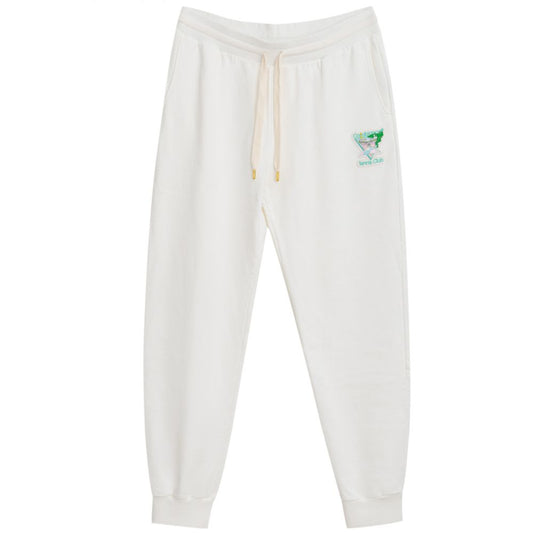 Casablanca White Cotton Athletic Pant