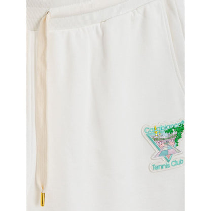 Casablanca White Cotton Athletic Pant