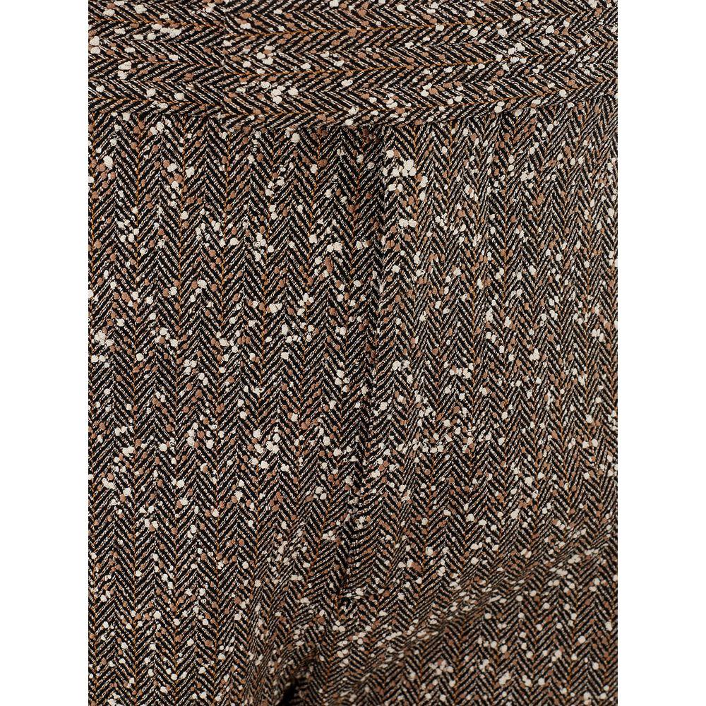 适合优雅夜晚的多色粘胶长裤