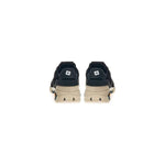 Lardini Black Suede Leather Sneaker Lardini Gray