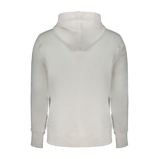 Calvin Klein White Cotton Sweater Calvin Klein Gray