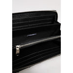 Dolce & Gabbana White Leather DG Crown Royals Continental Zip Around Wallet BAG4627