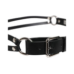 Dolce & Gabbana Black Leather Classic Metal Logo Buckle Belt BEL9319-90
