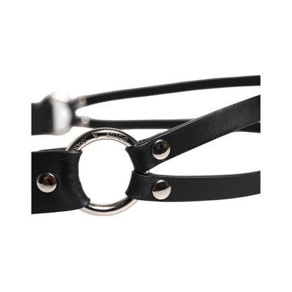 Dolce & Gabbana Black Leather Classic Metal Logo Buckle Belt