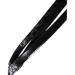 Dolce & Gabbana Black Leather Classic Metal Logo Buckle Belt BEL9331-90