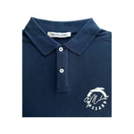Trussardi Beachwear Blue Cotton Men Polo Shirt TR-24809-M