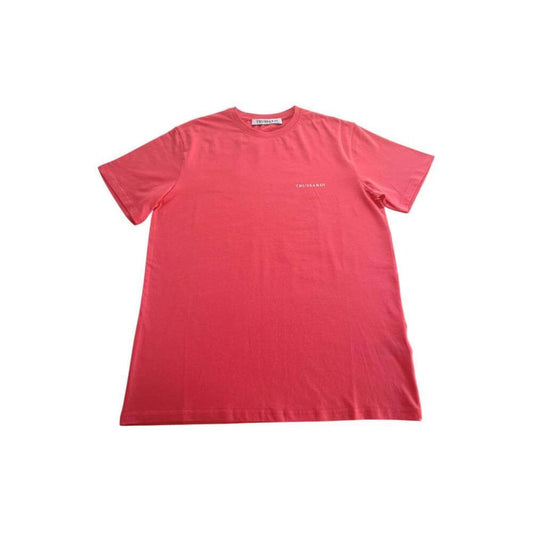 Trussardi Beachwear Red Cotton Men T-Shirt