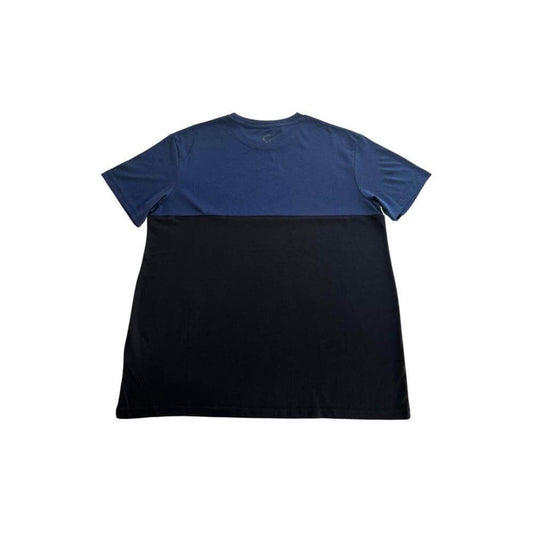 Trussardi Beachwear Blue Cotton Men T-Shirt TR-24798-S