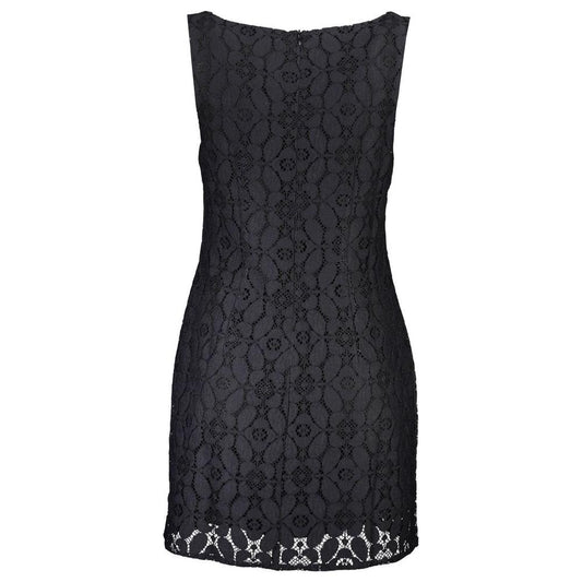Desigual Black Polyester Women Dress Desigual Dark Slate Gray