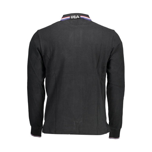 U.S. POLO ASSN. Black Cotton Men Polo Shirt U.S. POLO ASSN. Dark Slate Gray