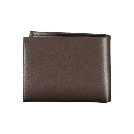 Calvin Klein Elegant Leather Wallet with RFID Block Calvin Klein Dark Slate Gray