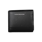 Tommy Hilfiger Black Leather Men Wallet TO-20424