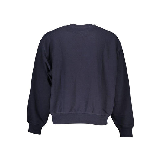 Tommy Hilfiger Blue Cotton Men Sweater Tommy Hilfiger Dark Slate Gray