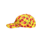 Dolce & Gabbana Yellow Cotton Printed 6 Panels Baseball Cap
