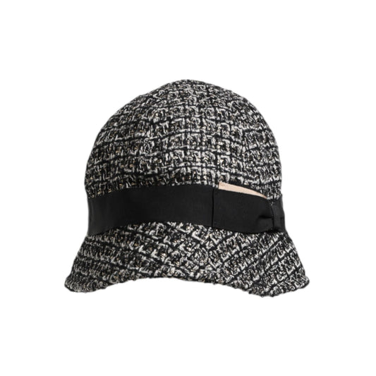 Dolce & Gabbana Black Cotton Blend Bucket Hat HAT9724-57
