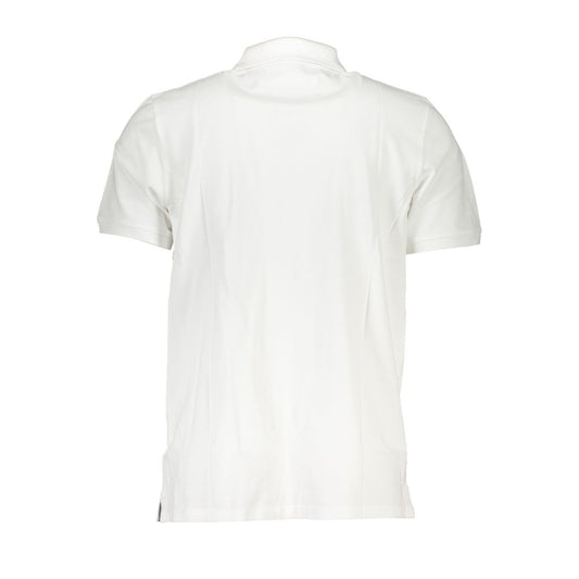 Timberland White Cotton Polo Shirt Timberland White Smoke