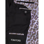 Tom Ford Purple Viscose Suit & Blazer TO-8686663-IT50 | L