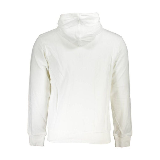 La Martina White Cotton Men Sweater La Martina Beige