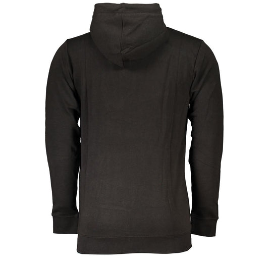 Cavalli Class Black Cotton Men Sweater Cavalli Class Dark Slate Gray