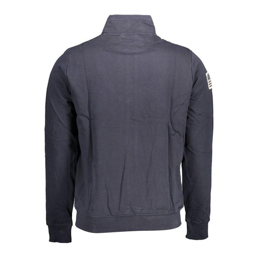 U.S. POLO ASSN. Blue Cotton Men Sweater US-16918-XXL
