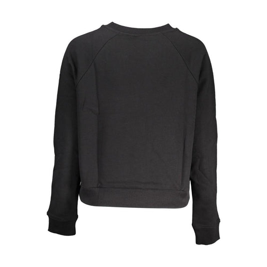 Vans Black Cotton Women Sweater VA-19358-XS