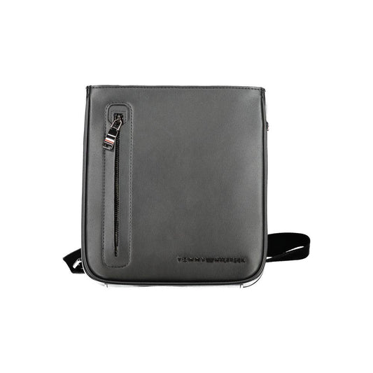 Tommy Hilfiger Black Polyethylene Shoulder Bag Tommy Hilfiger Dim Gray