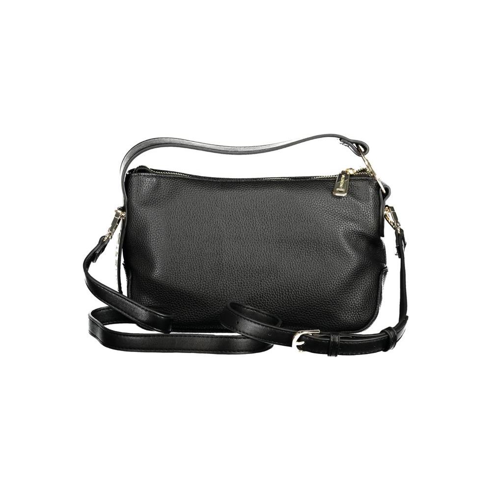 Front view with bag zipped and handles upright.