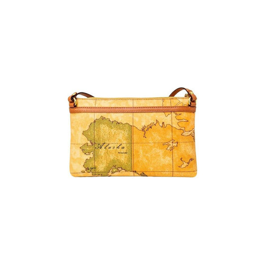 Alviero Martini Prima Classe Beige Leather Handbag