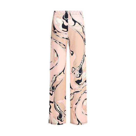 Emilio Pucci Orchid print Pants Emilio Pucci Wheat