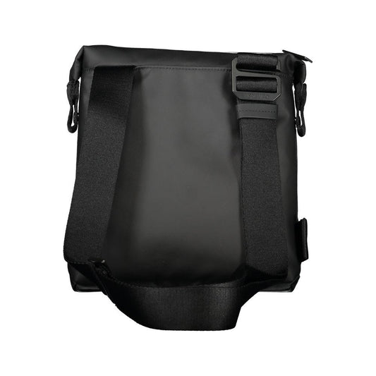 Calvin Klein Elegant Black Shoulder Bag with Contrast Details Calvin Klein Dark Slate Gray