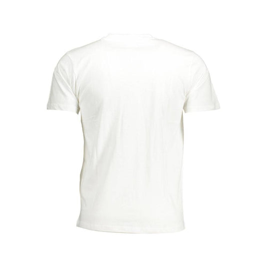 Sergio Tacchini White Cotton T-Shirt Sergio Tacchini White Smoke