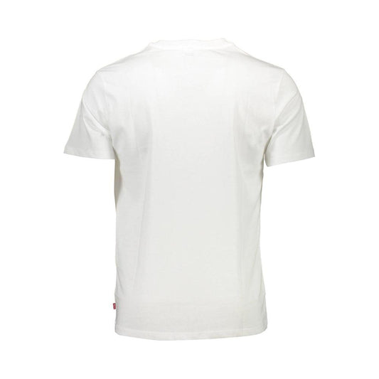 Levi's White Cotton Men T-Shirt Levi's Beige