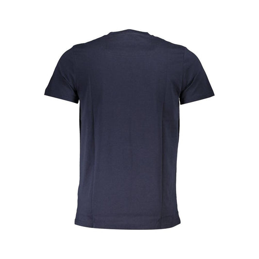 Cavalli Class Blue Cotton T-Shirt Cavalli Class Dark Slate Gray