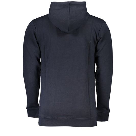 Cavalli Class Blue Cotton Men Sweater Cavalli Class Dark Slate Gray