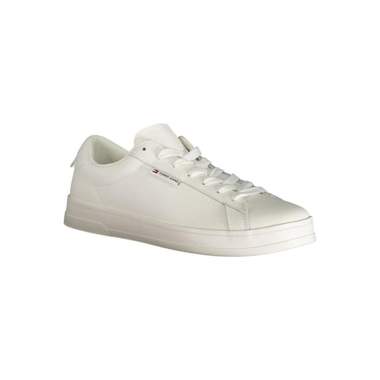 Tommy Hilfiger White Polyester Sneaker