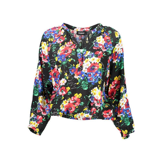 Desigual Black Viscose Women Top