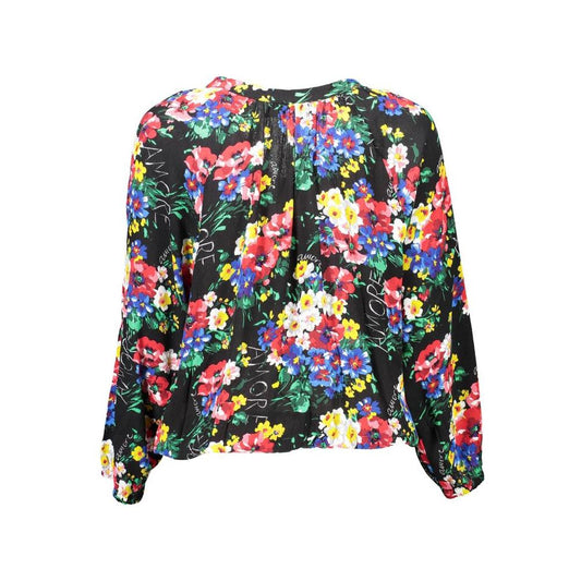 Desigual Black Viscose Women Top
