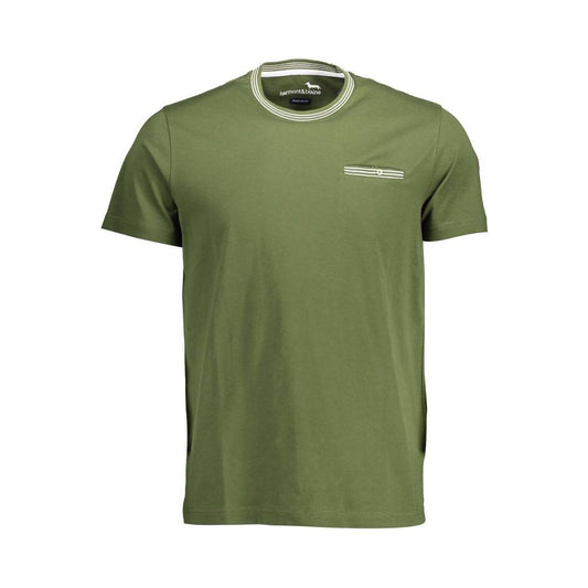 Harmont & Blaine Green Cotton Men T-Shirt