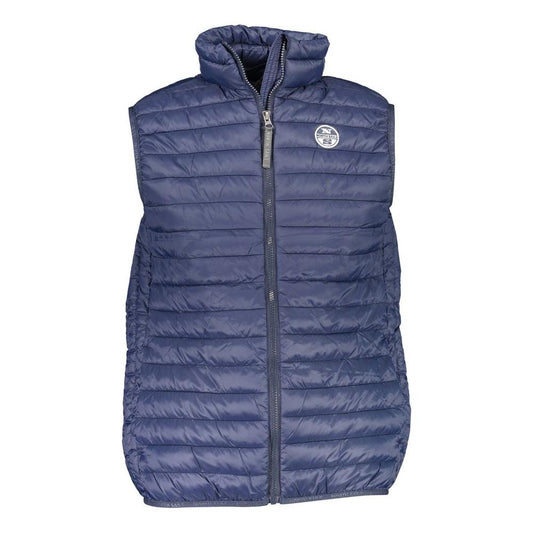North Sails Blue Polyamide Men Jacket
