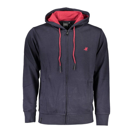U.S. Grand Polo Blue Cotton Sweater