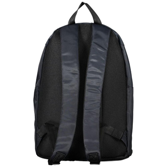Tommy Hilfiger Blue Polyester Men Backpack