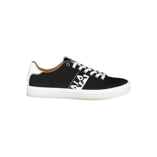 Napapijri Black Polyester Men Sneaker