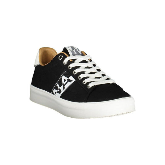 Napapijri Black Polyester Men Sneaker