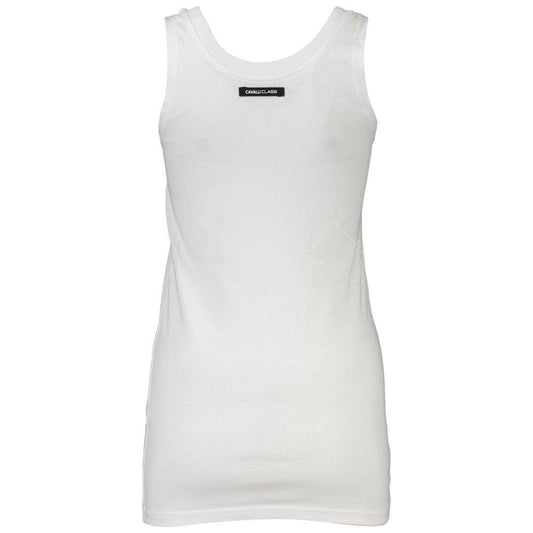Cavalli Class White Cotton Women Top