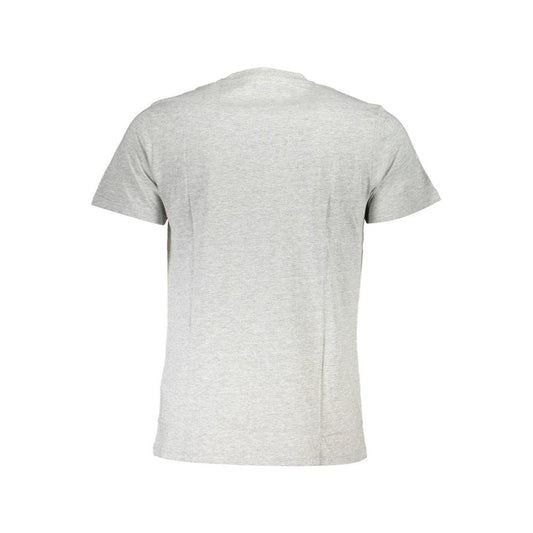 Cavalli Class Gray Cotton Men T-Shirt