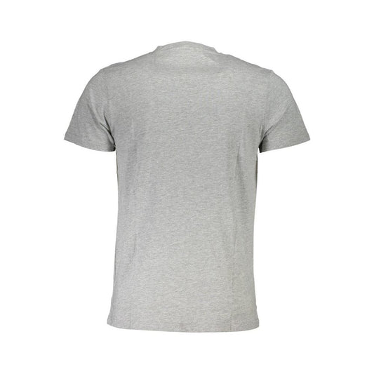 Cavalli Class Gray Cotton Men T-Shirt