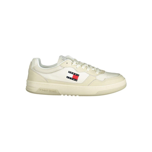 Tommy Hilfiger Beige Polyethylene Men Sneaker