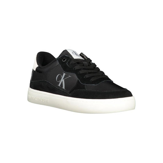 Calvin Klein Black Polyester Men Sneaker
