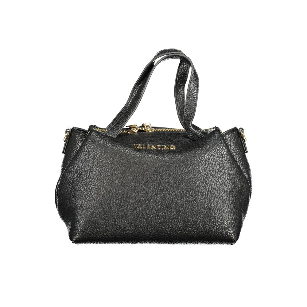 Front view with bag zipped and handles upright.