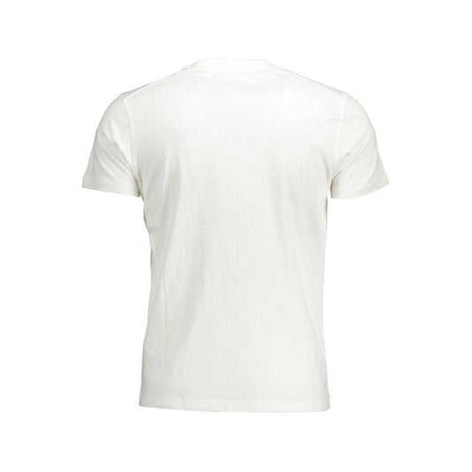 U.S. POLO ASSN. White Cotton Men T-Shirt